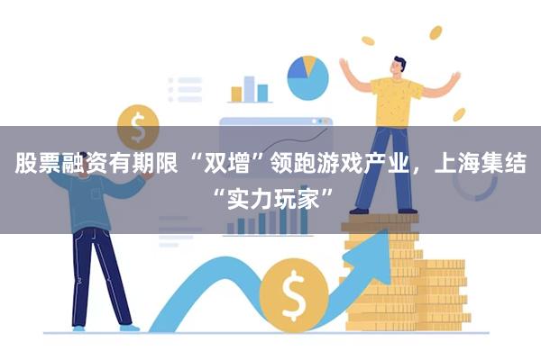 股票融资有期限 “双增”领跑游戏产业，上海集结“实力玩家”