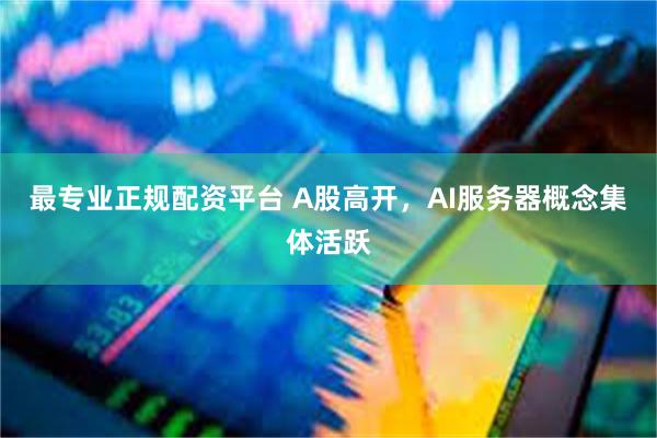 最专业正规配资平台 A股高开，AI服务器概念集体活跃