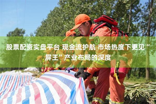 股票配资实盘平台 现金流护航 市场热度下更见“屏王”产业布局的深度