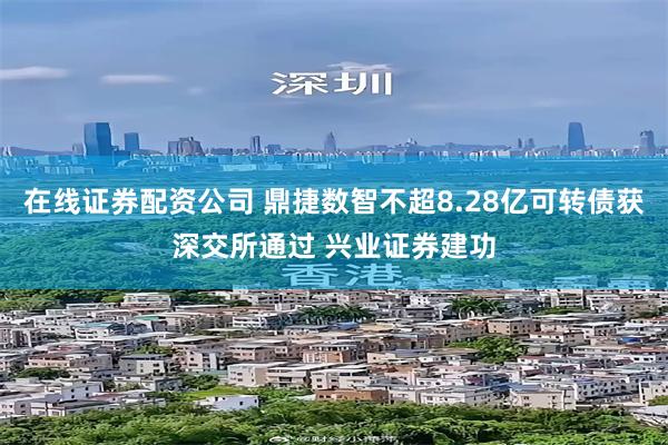 在线证券配资公司 鼎捷数智不超8.28亿可转债获深交所通过 兴业证券建功